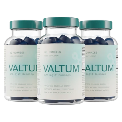Tre pakker Valtum